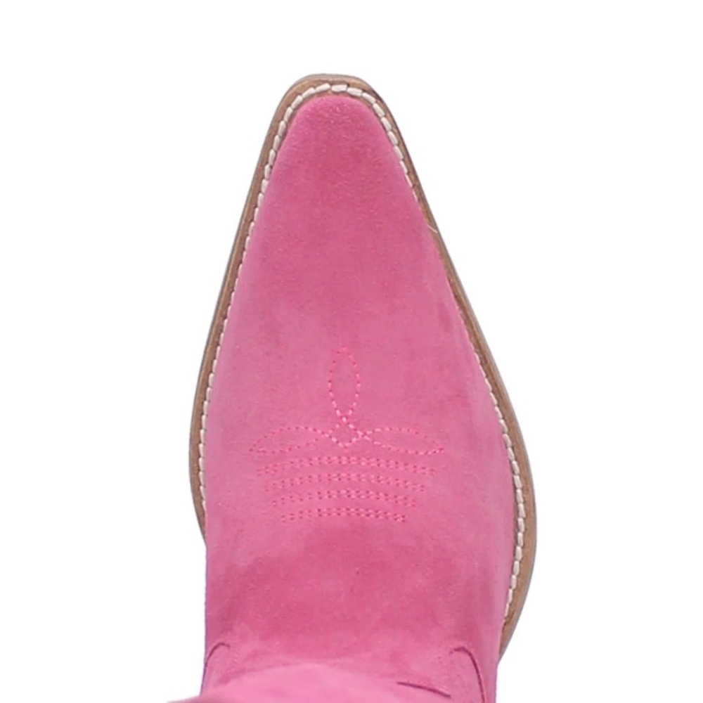 Dingo left Thunder Road Fuchsia Cowboy Boots Cowgirl - Picture 10 of 12